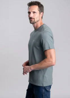 Discount Tartan Sports T-Shirt - Vintage Teal Polo Shirts & T-Shirts