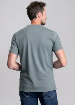 Discount Tartan Sports T-Shirt - Vintage Teal Polo Shirts & T-Shirts