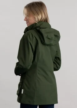 Clearance Teal Ultralight Coat - Forest Women Coats & Jackets