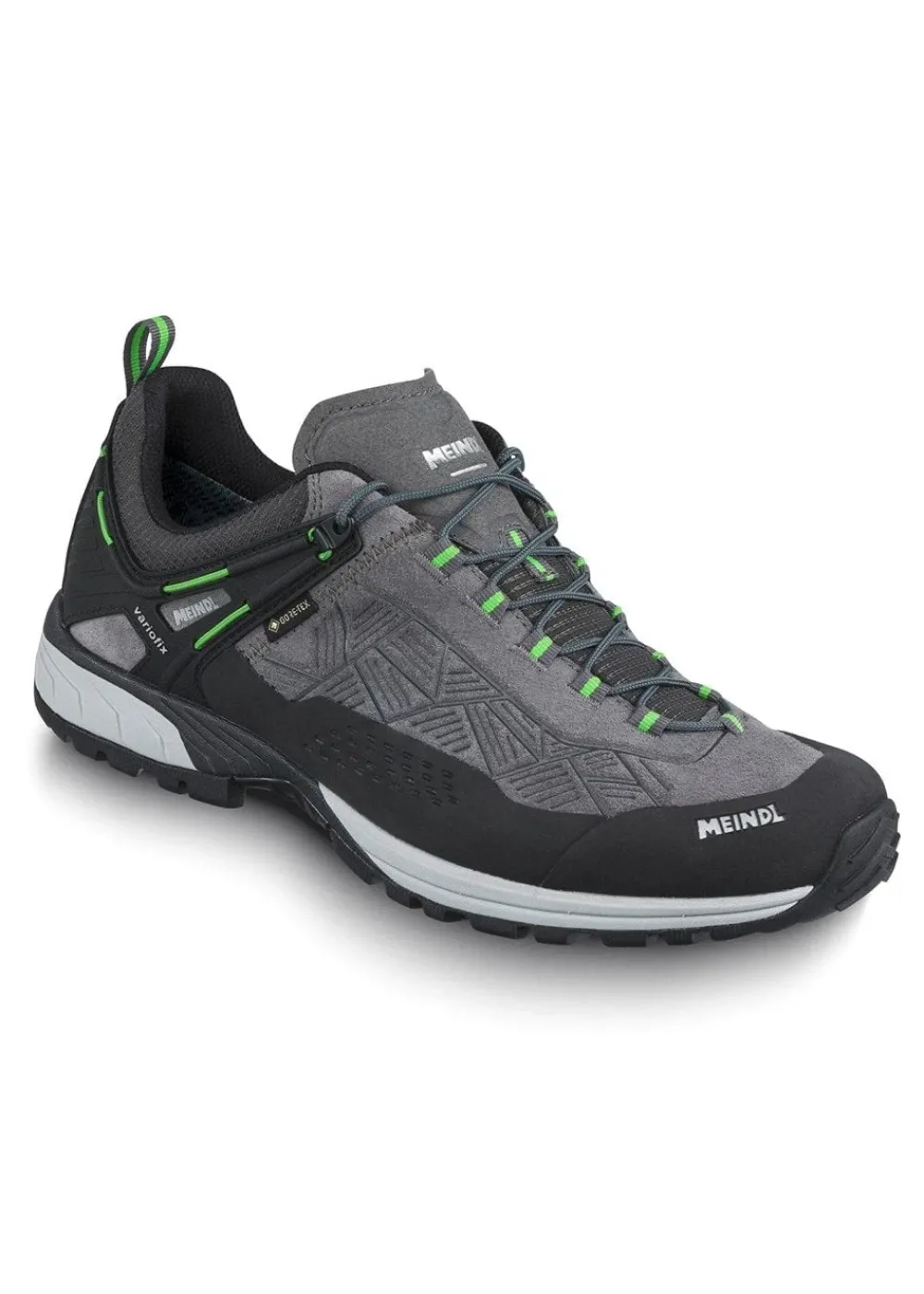 Fashion Top Trail GTX Shoes - Grey and Lime Shoes|Shoes