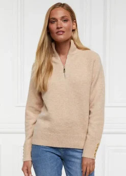Best Tori Half Zip Knit - Women Knitwear