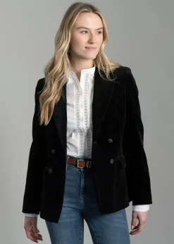 Hot Vivien Velvet Jacket - Women Tweed & Tailored Jackets|Coats & Jackets
