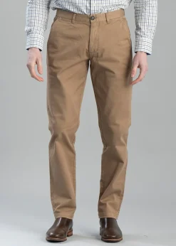 Online Washed Stretch Twill Trousers - Trousers & Jeans