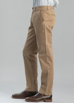 Online Washed Stretch Twill Trousers - Trousers & Jeans