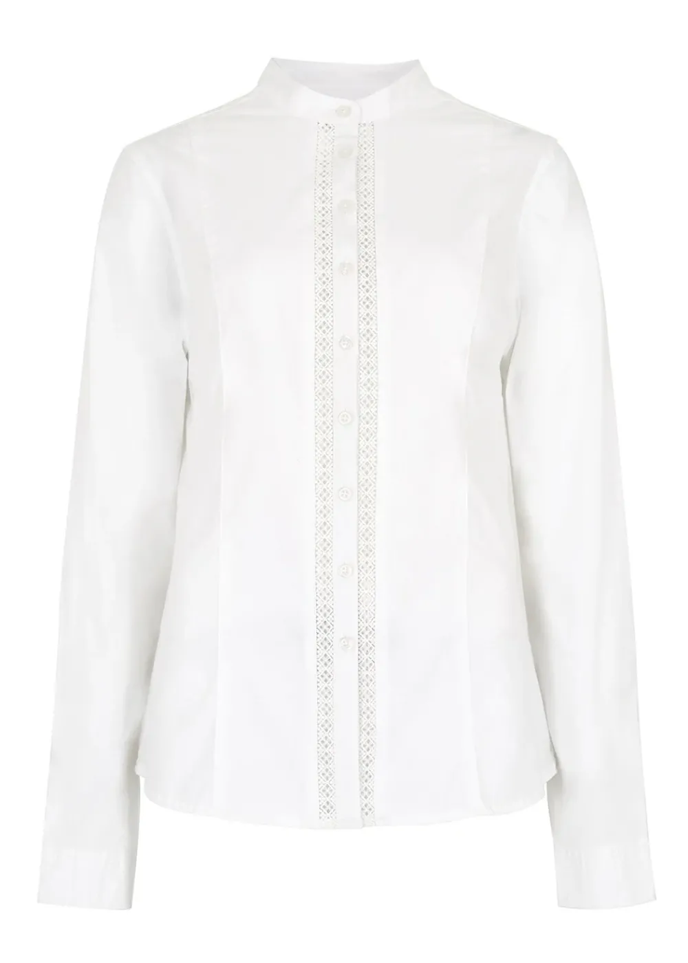 Online Waterlily Shirt - White Women Shirts And Blouses