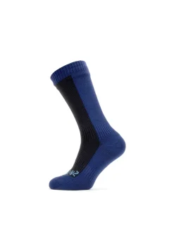 New Waterproof Cold Weather Mid Length Socks - Black and Navy Blue Women Socks|Socks