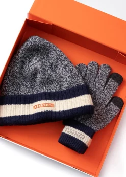 Clearance Wereham Waterproof Hat & Knitted Gloves - Hats & Caps