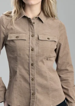 Fashion Willows Shirt - Sand Dune Women Shirts And Blouses