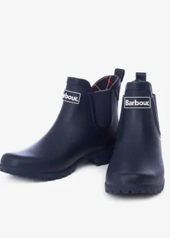 Clearance Wilton Chelsea Wellingtons - Navy Women Wellies|Wellies