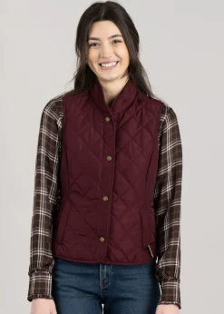 Discount Woodside 2.0 Vest - Tawny Port Women Gilets