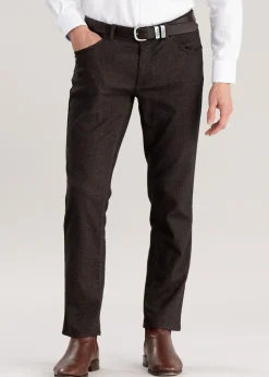 Sale Wool Look Cooper Jean - Espresso Trousers & Jeans