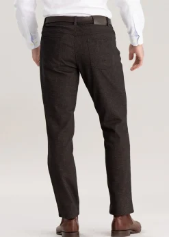 Sale Wool Look Cooper Jean - Espresso Trousers & Jeans