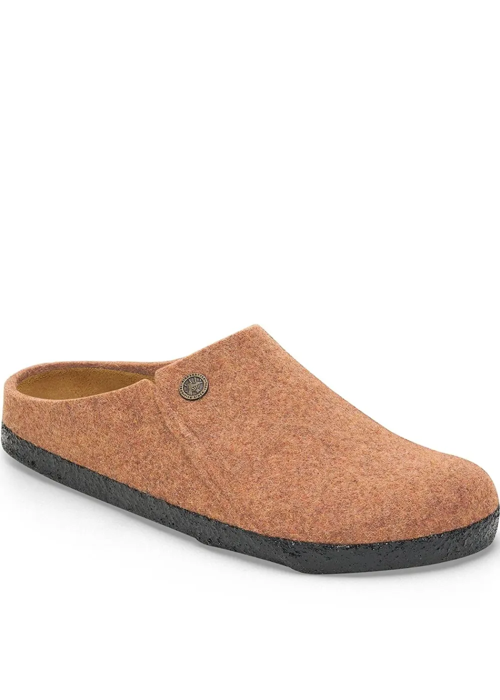 Outlet Zermatt Rivet Wool Felt Clogs - Toffee Melange Shoes|Shoes